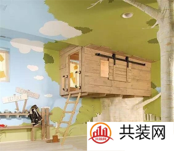 儿童房这样设计，孩子肯定超有创造力！