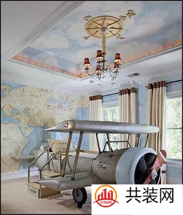 儿童房这样设计，孩子肯定超有创造力！
