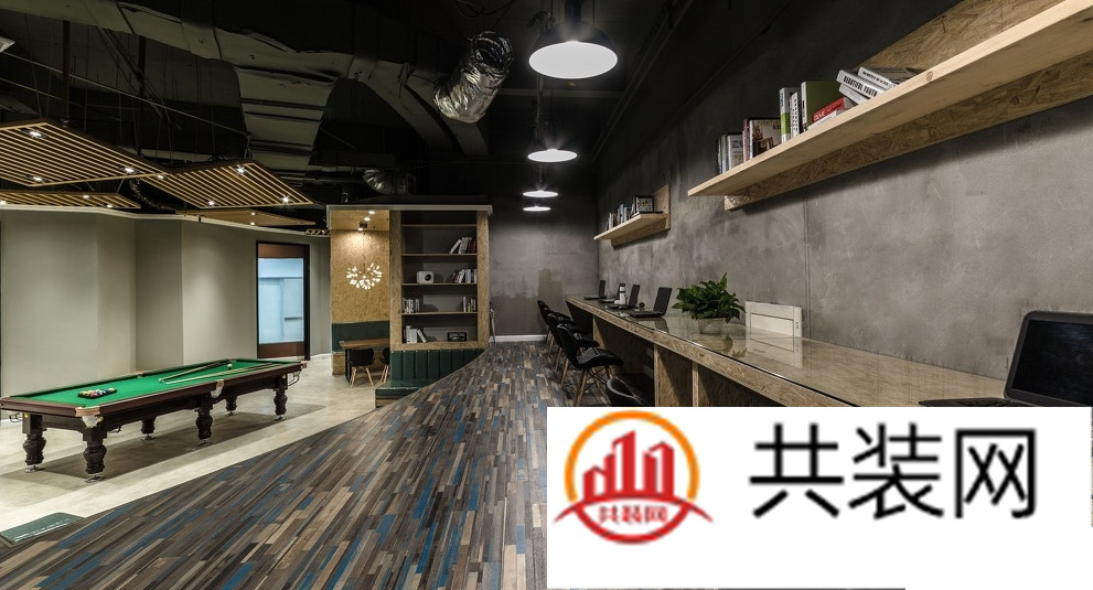 商业空间室内地板设计