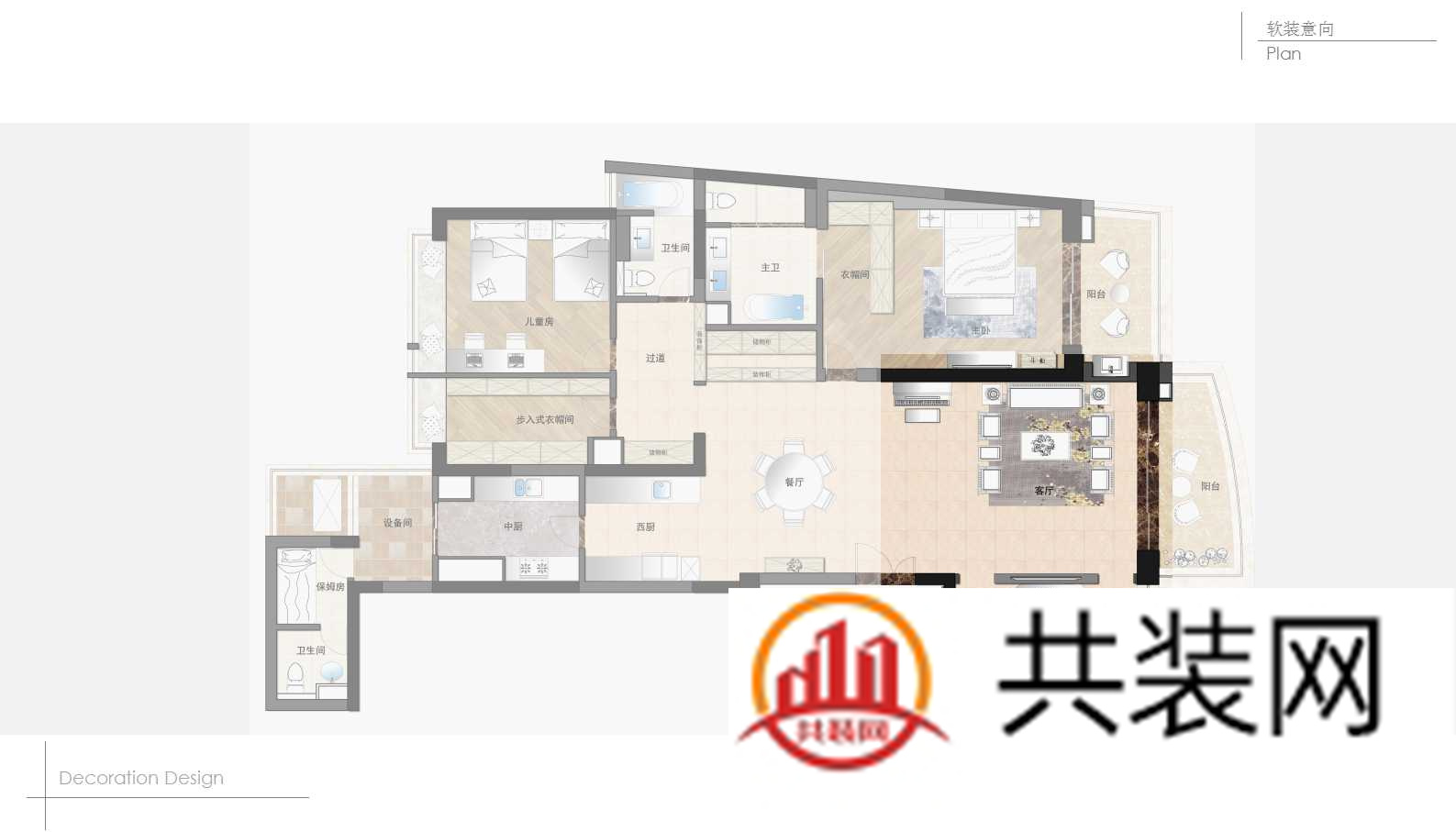 客厅平面设计图