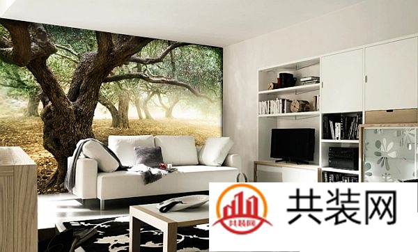 客厅创意壁纸设计案例