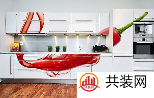 厨房创意壁纸设计案例