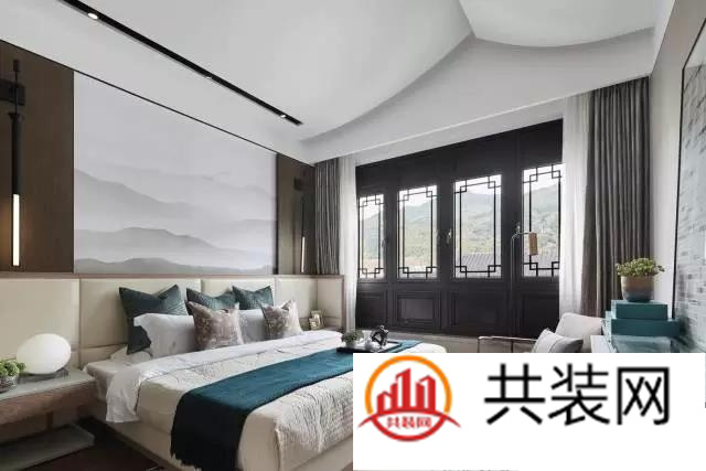 新中式卧室设计典型特点