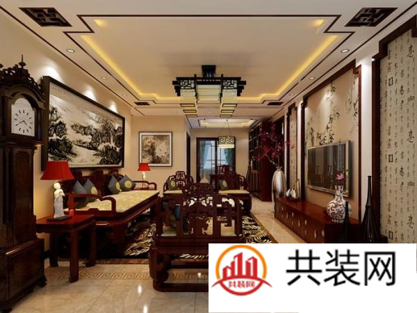 中式古典装修样板房